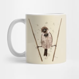 The Sparrow That Likes Van Damme Mug